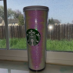 24 Oz Starbucks Tumbler - sequin glitter